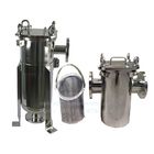 Przemysłowy filtr koszowy SS304 Filtracja wstępna wody pod wysokim ciśnieniem Wkład worka ze stali nierdzewnej 32 cale 5 mikronów