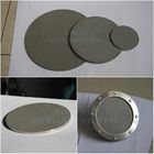 50mm 60mm płyta filtrująca ze spiekanego tytanu Metalowy porowaty proszek z filtrem