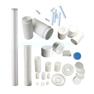 Kolumna z płynnym olejem Pusty wkład Spe Spiekany plastikowy filtr z 1 - 100Um mikronem